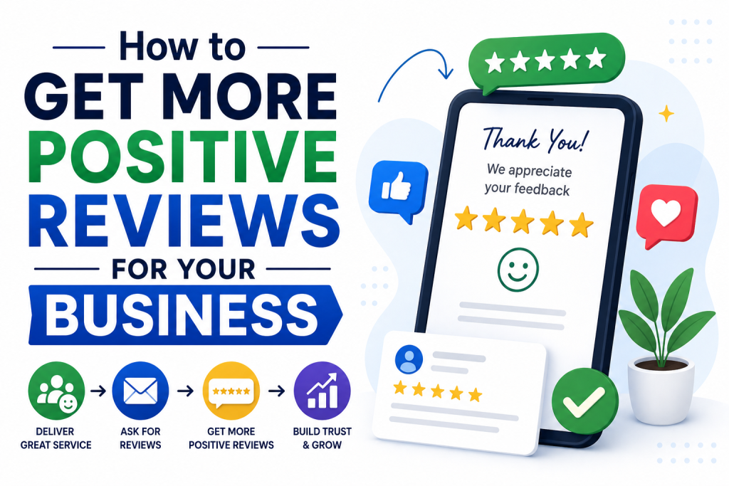 how to get more positive reviews for your business