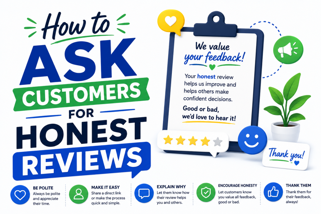how to ask customers for honest reviews