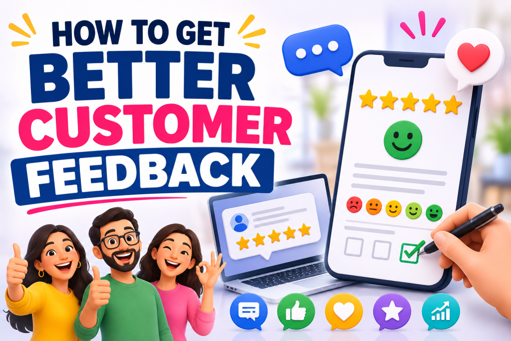 how to get better customer feedback