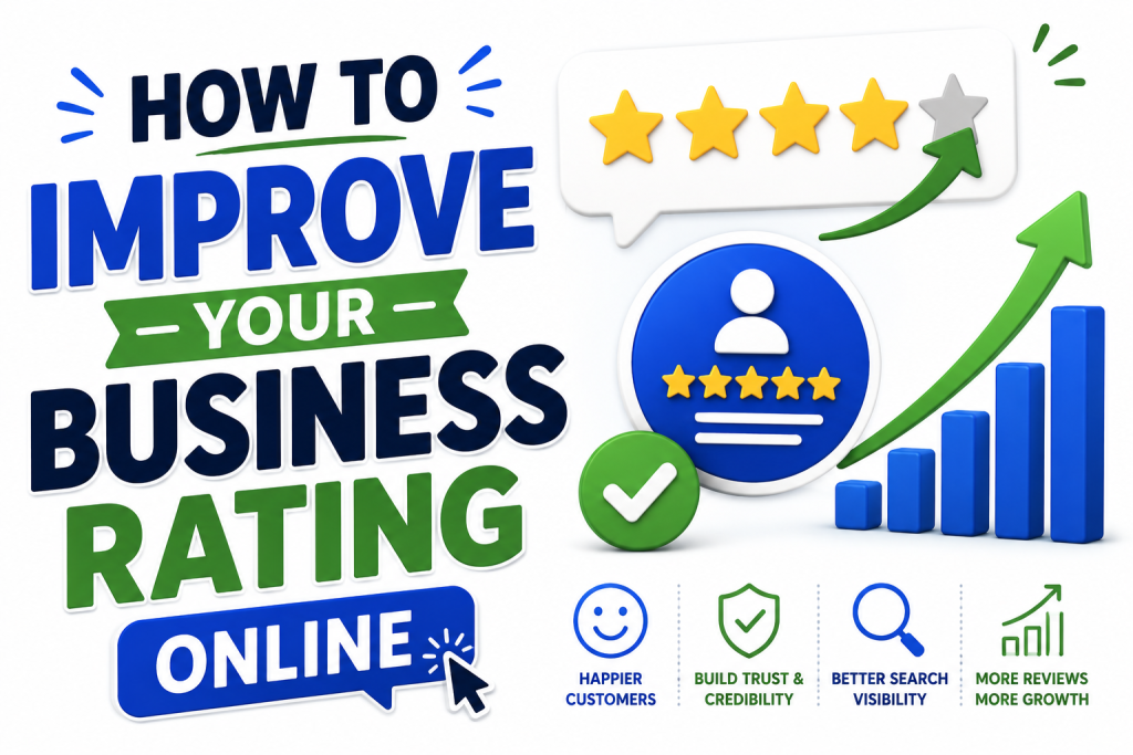 how to improve your business rating online